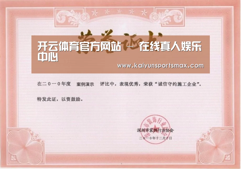 荣誉证书二